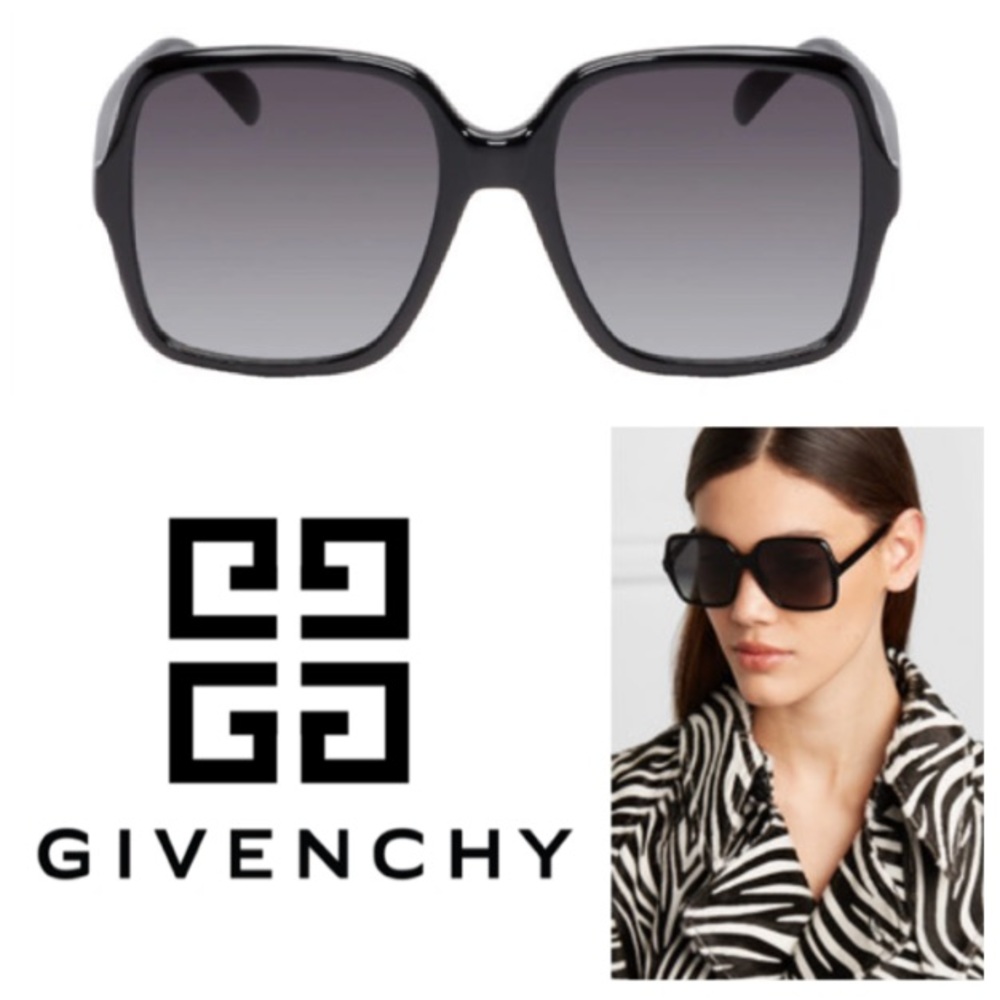 Givenchy Grey-Gradient Square Women’s Sunglasses - image 1